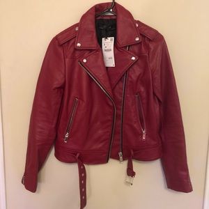 Brand New Zara Leather Jacket
